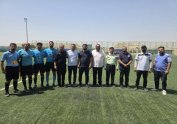 حضور میدانی رئیس و دبیر در مسابقات هیأت فوتبال شمالغرب