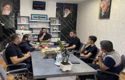 دیدار عضو کمیته داوران استان تهران با ریاست جدید هیات